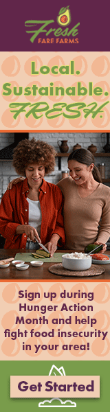 Meal Service: Animated Skyscraper Ad