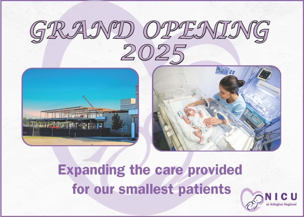 NICU Grand Opening Postcard Design