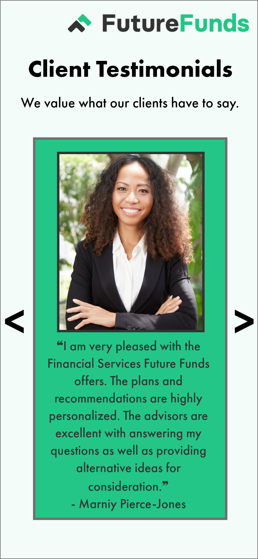 UX Mobile Design: Testimonials